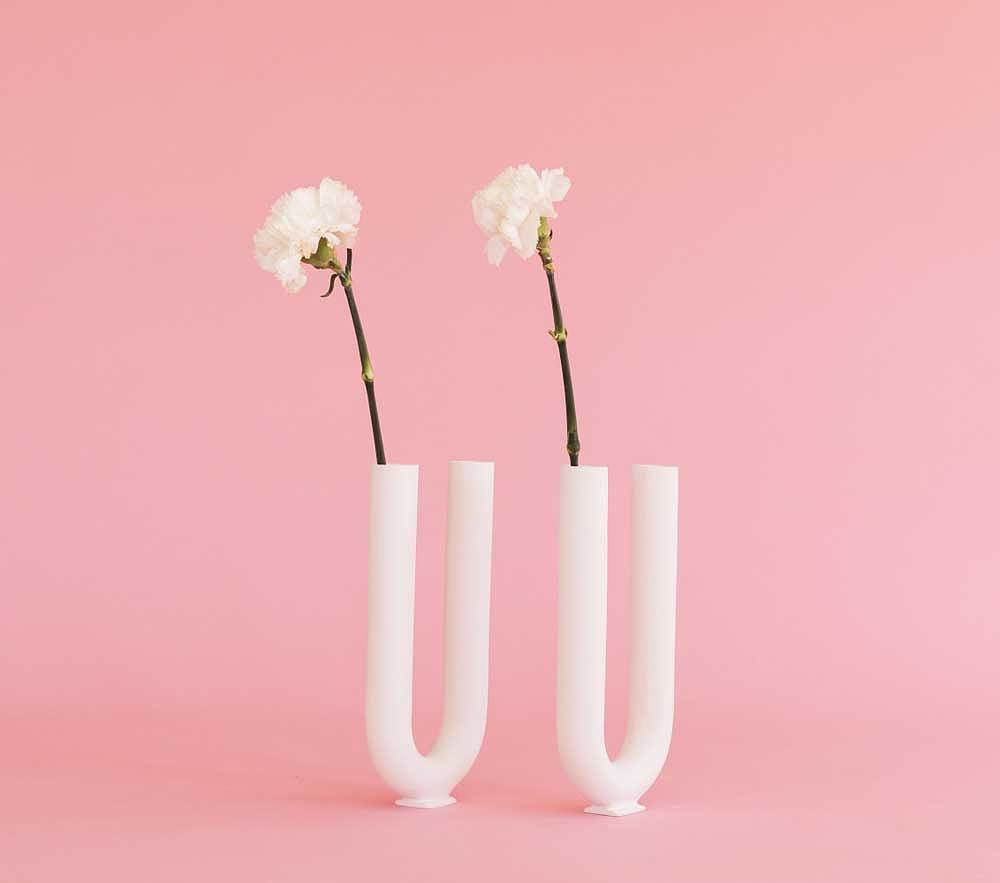 vase，modern，Glass，personality，