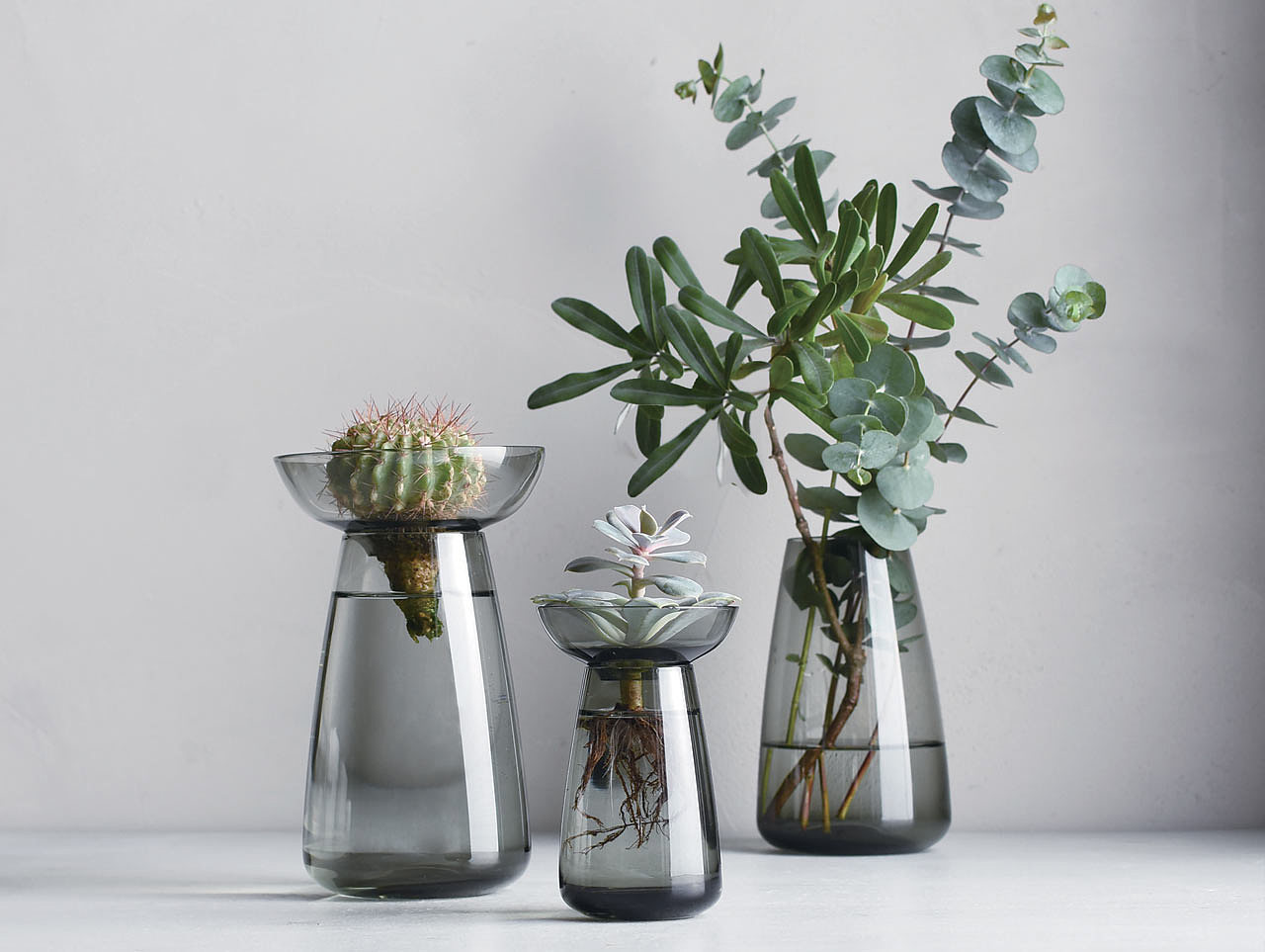 vase，modern，Glass，personality，