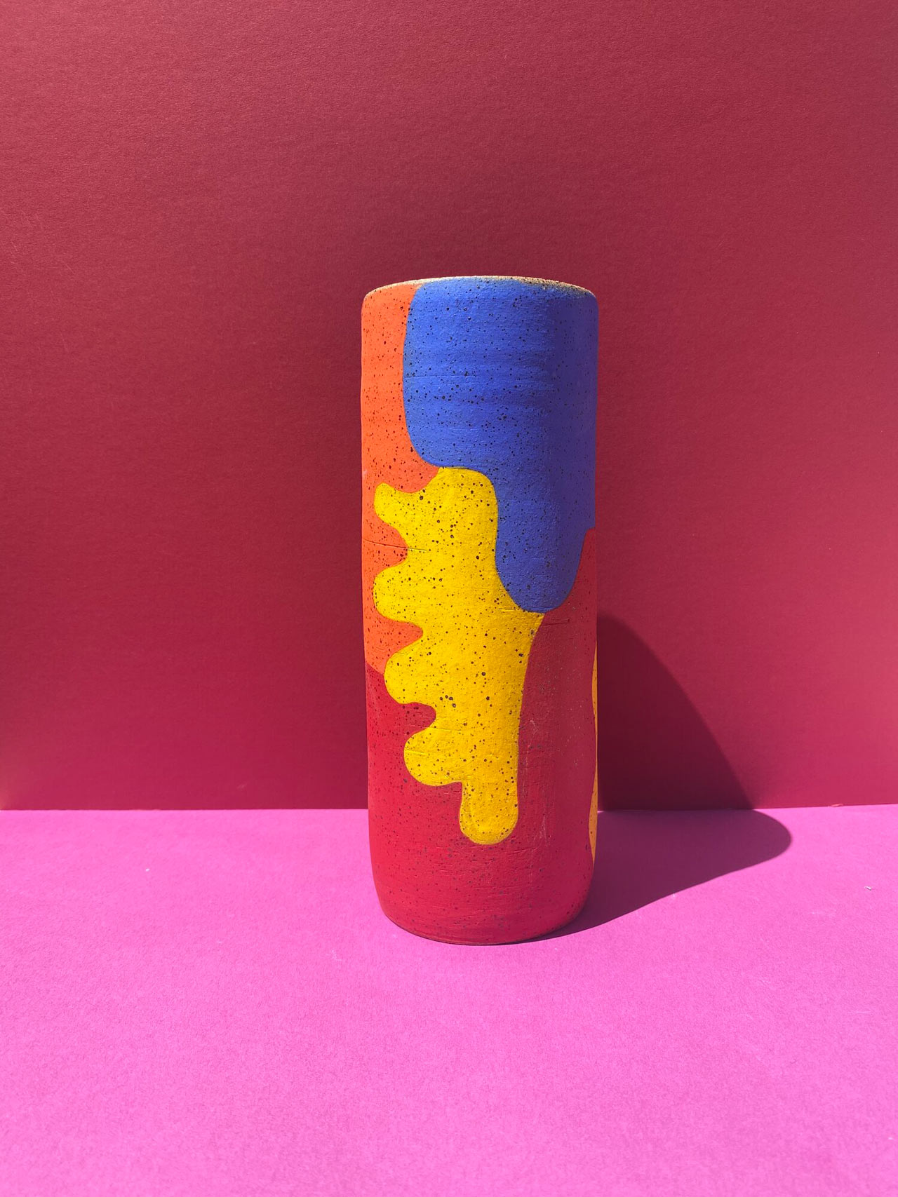 vase，modern，Glass，personality，