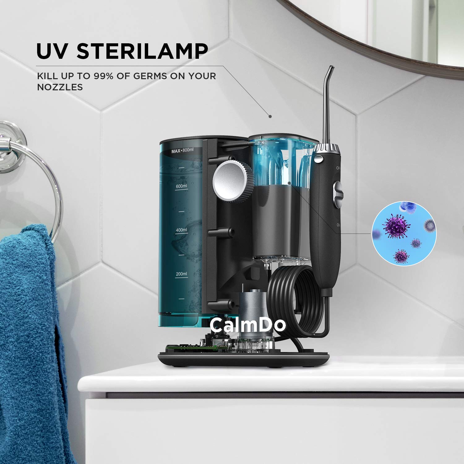 oral irrigator，More Pure I Pro，Oral care products，2020 red dot product design award，