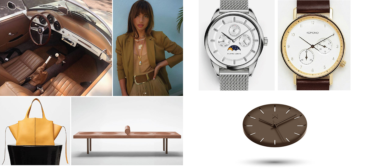 Wrist watch，Dual time zone，delicate，Aesthetic feeling，