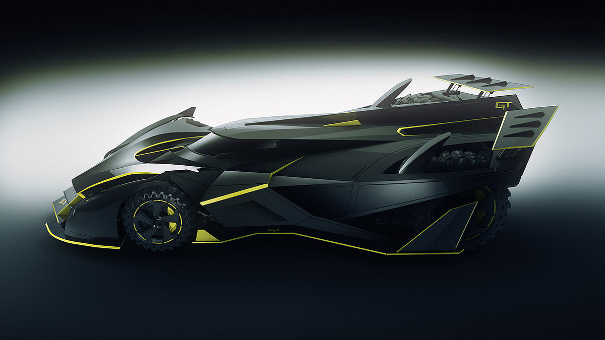 racing，concept，modern，Batman，