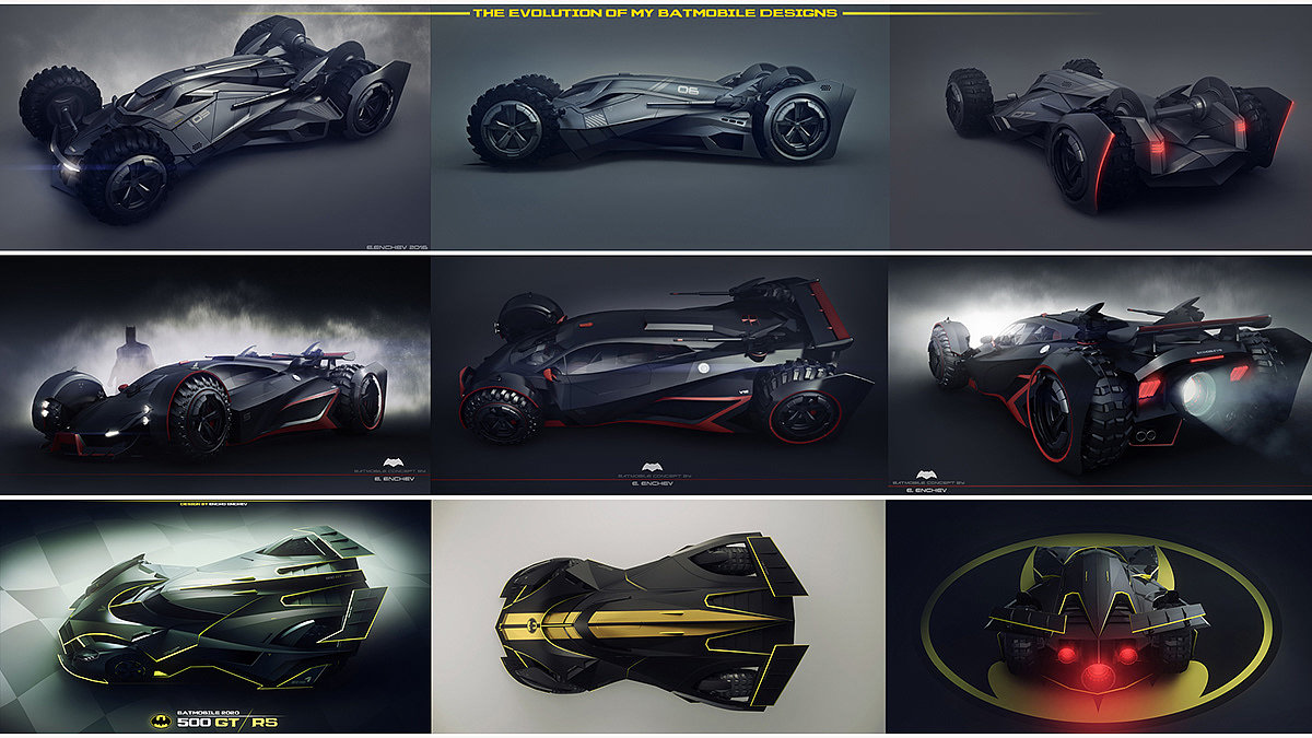 racing，concept，modern，Batman，