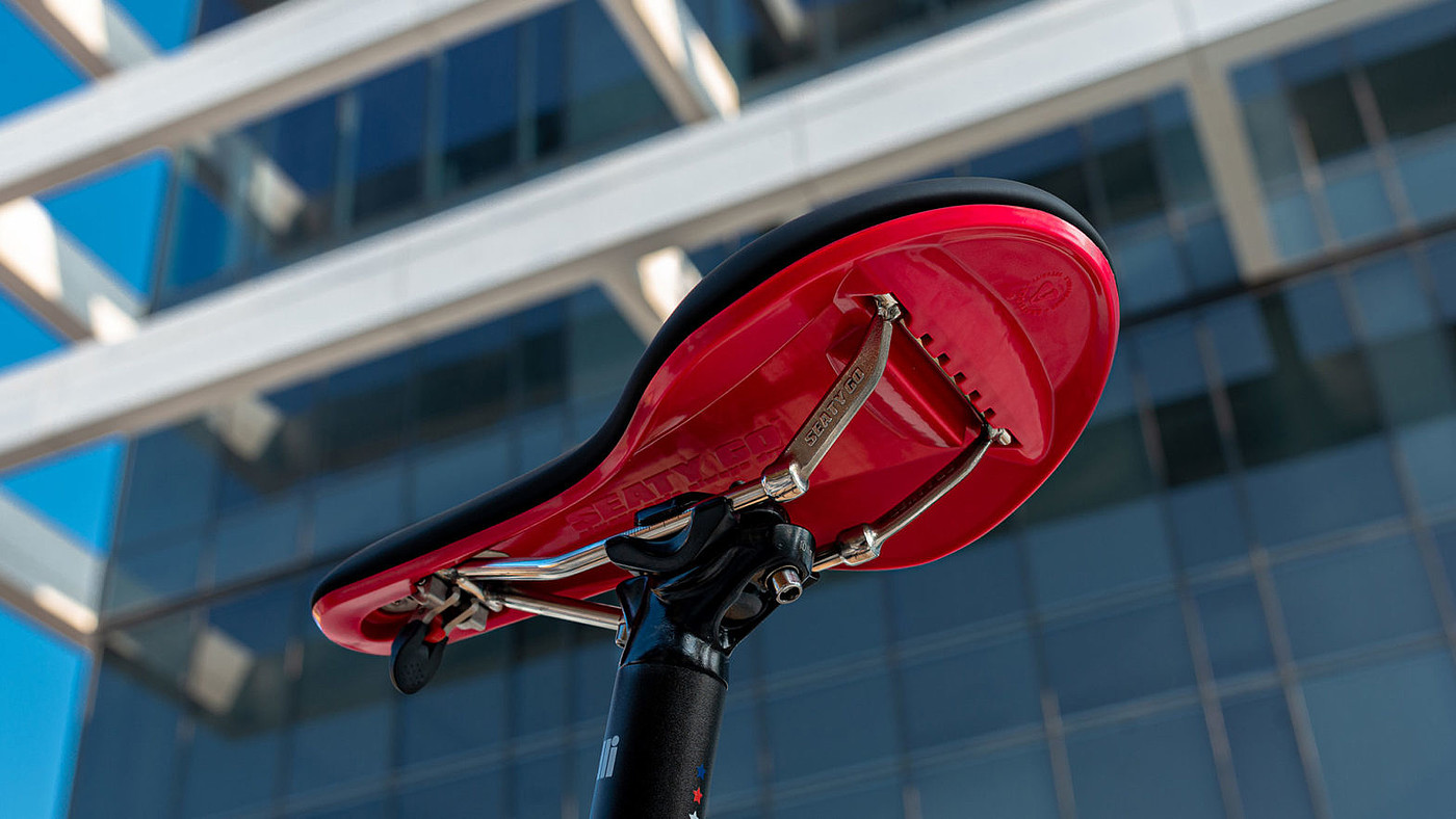 SeatyGo，Detachable bicycle seat，Bicycle accessories，2020 red dot product design award，