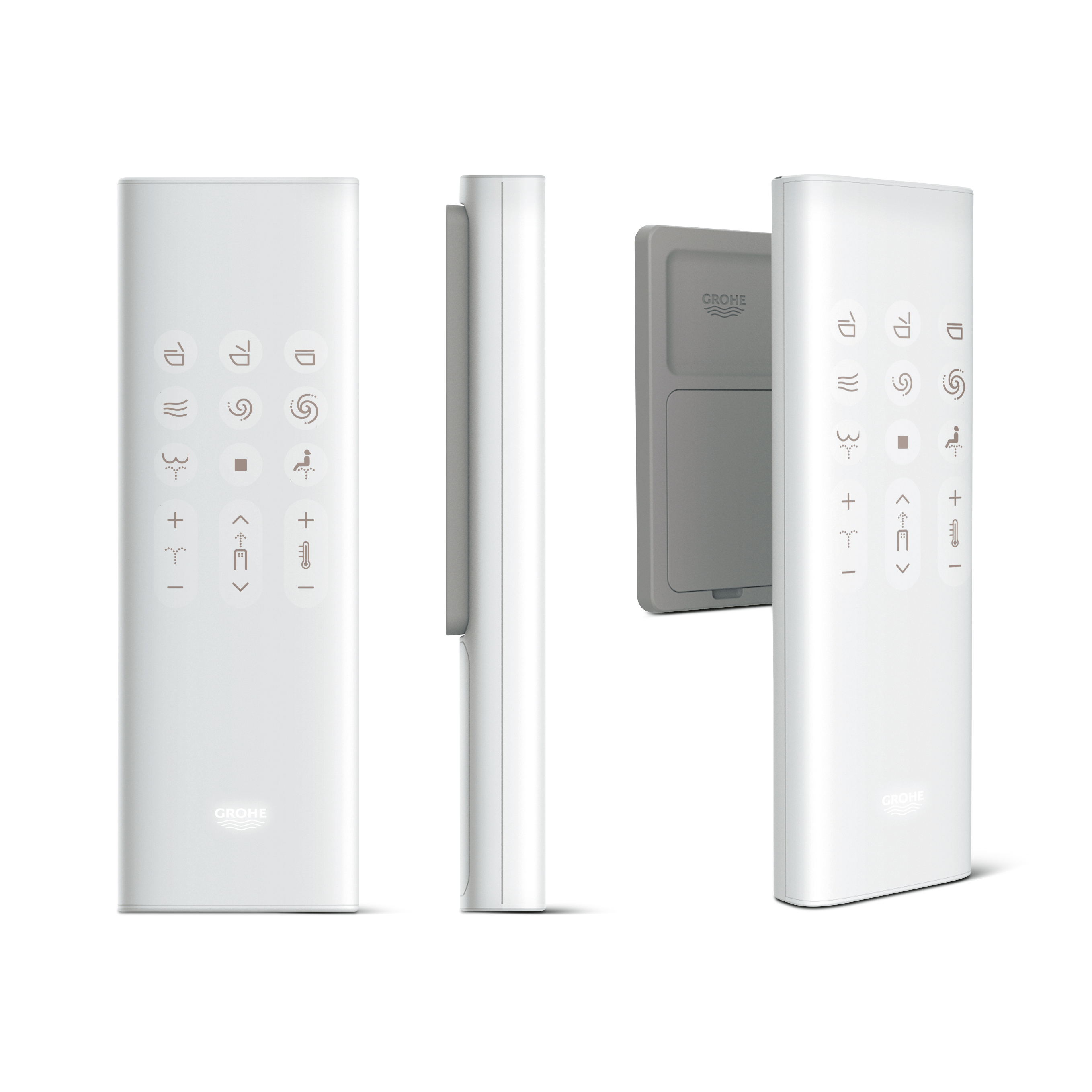 2020 red dot product design award，intelligence，Remote control，bathroom，white，