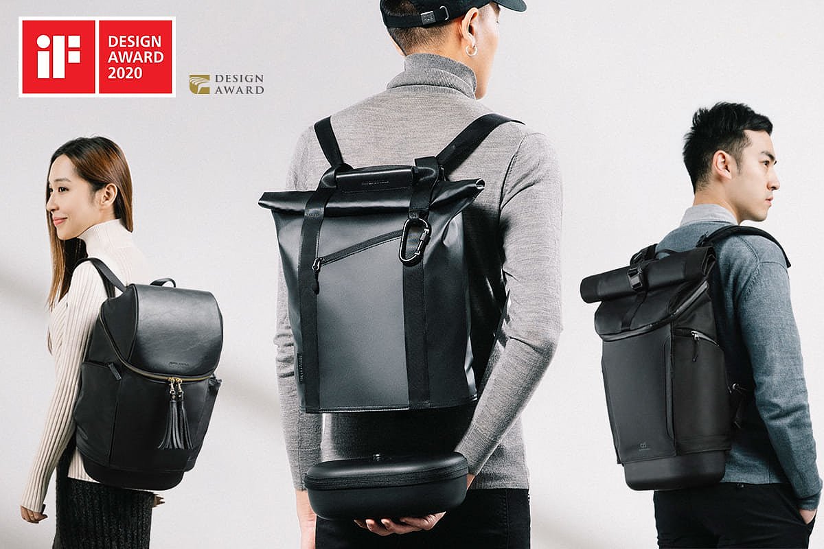 2020 red dot product design award，Super dual，knapsack，Snap Case，