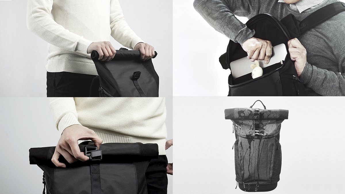2020 red dot product design award，Super dual，knapsack，Snap Case，
