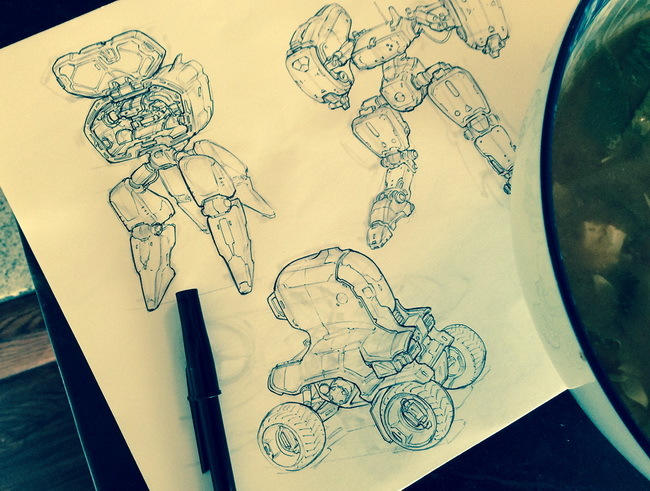 Hand drawn，marker pen，ps，Collection，industrial design，