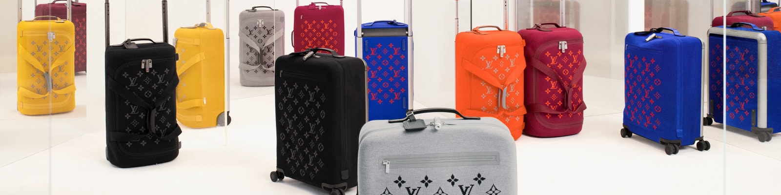 2020 red dot product design award，Louis Vuitton，Horizon Soft，trunk，Draw bar box，3D knitting，Anodic alumina，