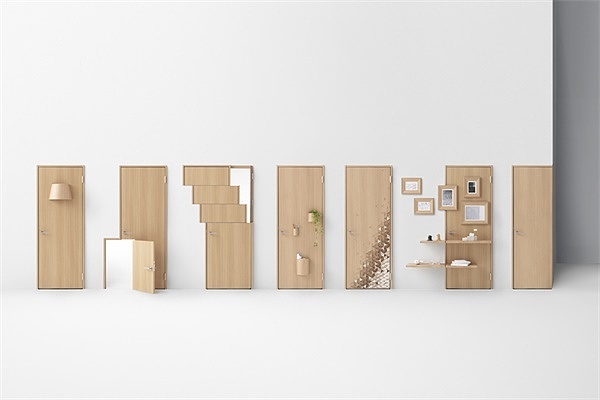 家具设计，木质，门，创意设计，简约，