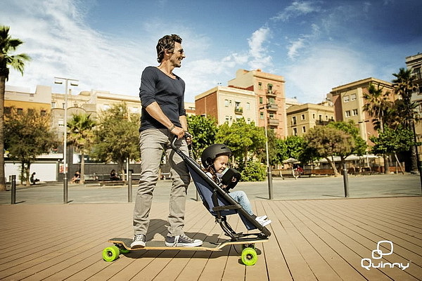 baby carriage，product design，Skate，Creative design，Simplicity，