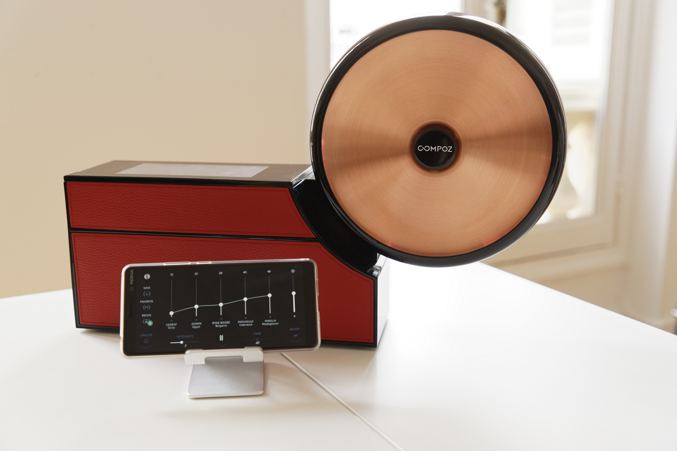 2020 red dot product design award，Compose，app，Aromatherapy，smell，