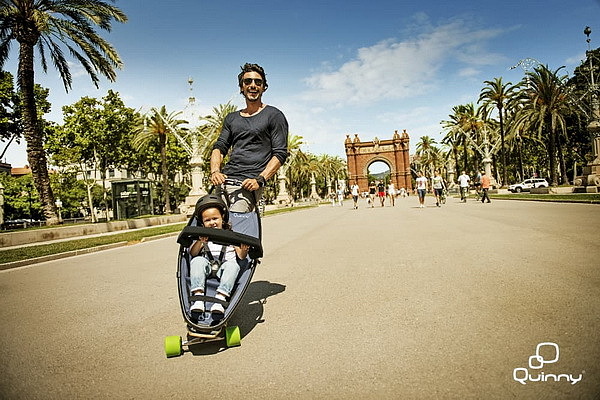 baby carriage，product design，Skate，Creative design，Simplicity，