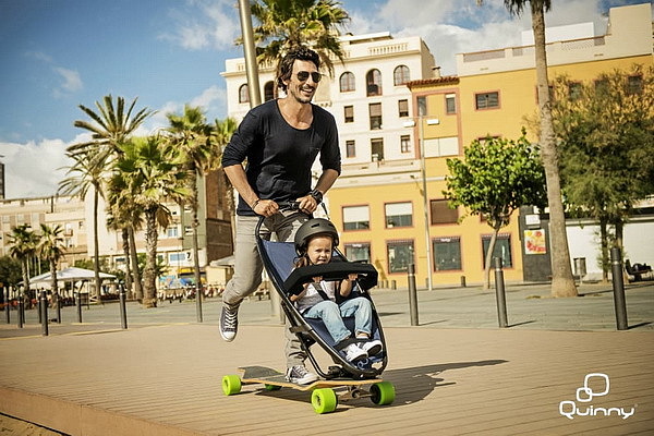baby carriage，product design，Skate，Creative design，Simplicity，