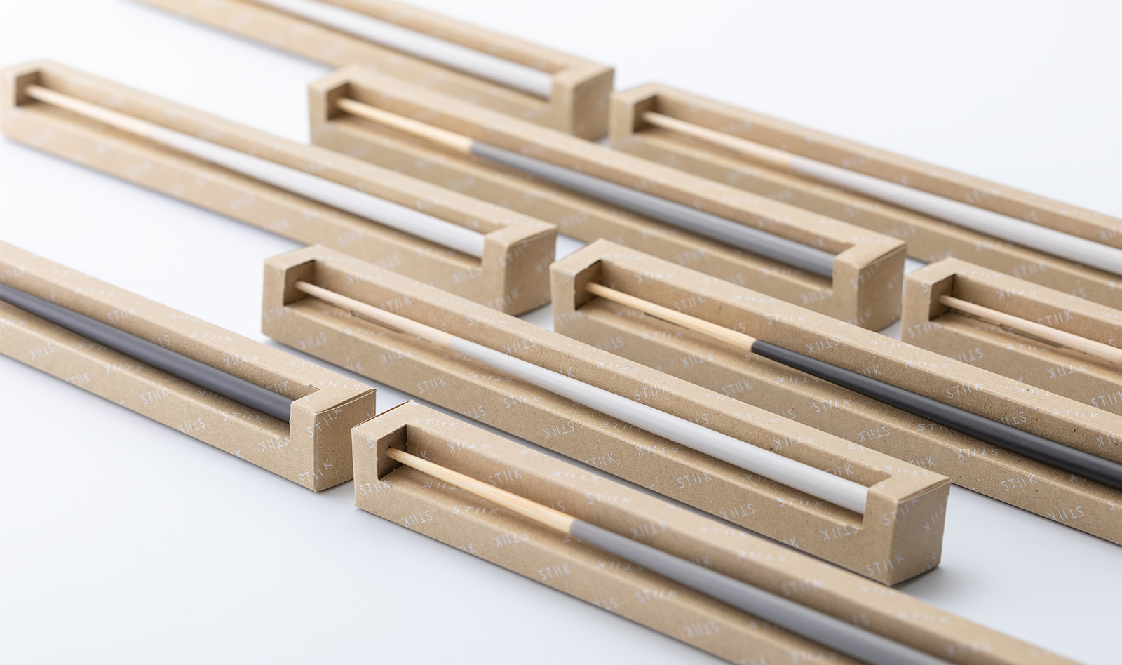 2020 red dot product design award，Log color，chopsticks，white，literature，