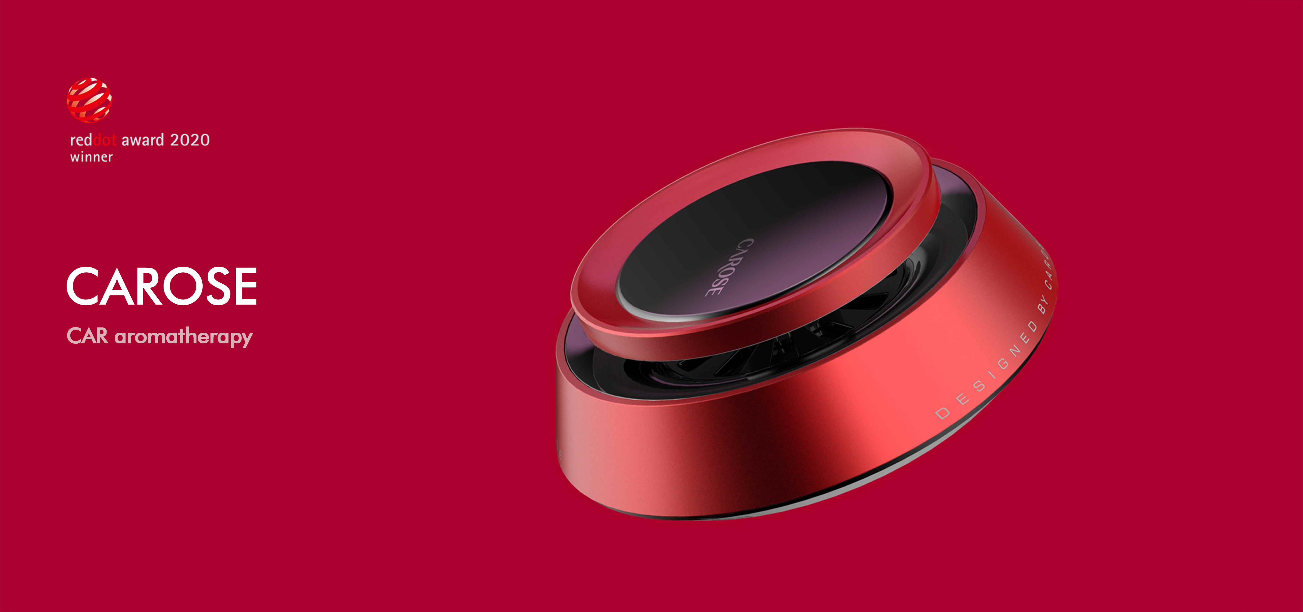 2020 red dot product design award，Car Aromatherapy，Aromatherapy，vehicle，aluminium alloy，