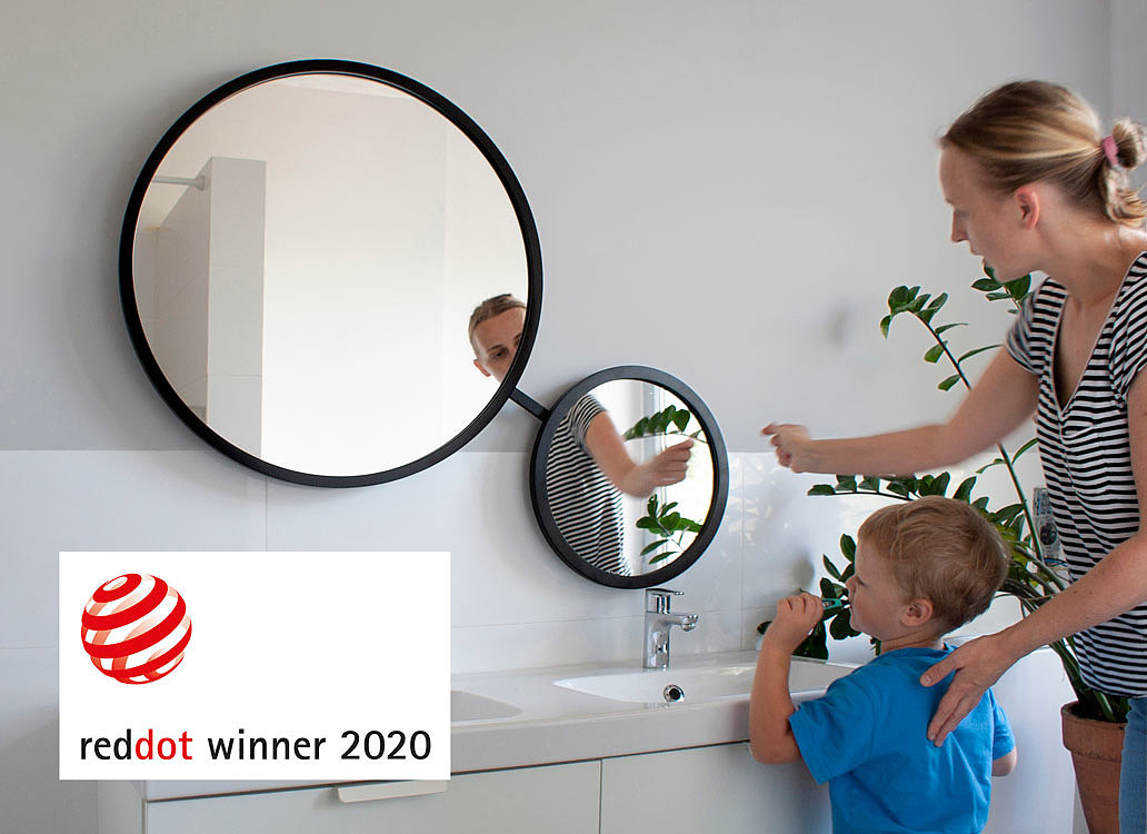 2920 red dot product design award，Shower Room，mirror，modern，Simplicity，