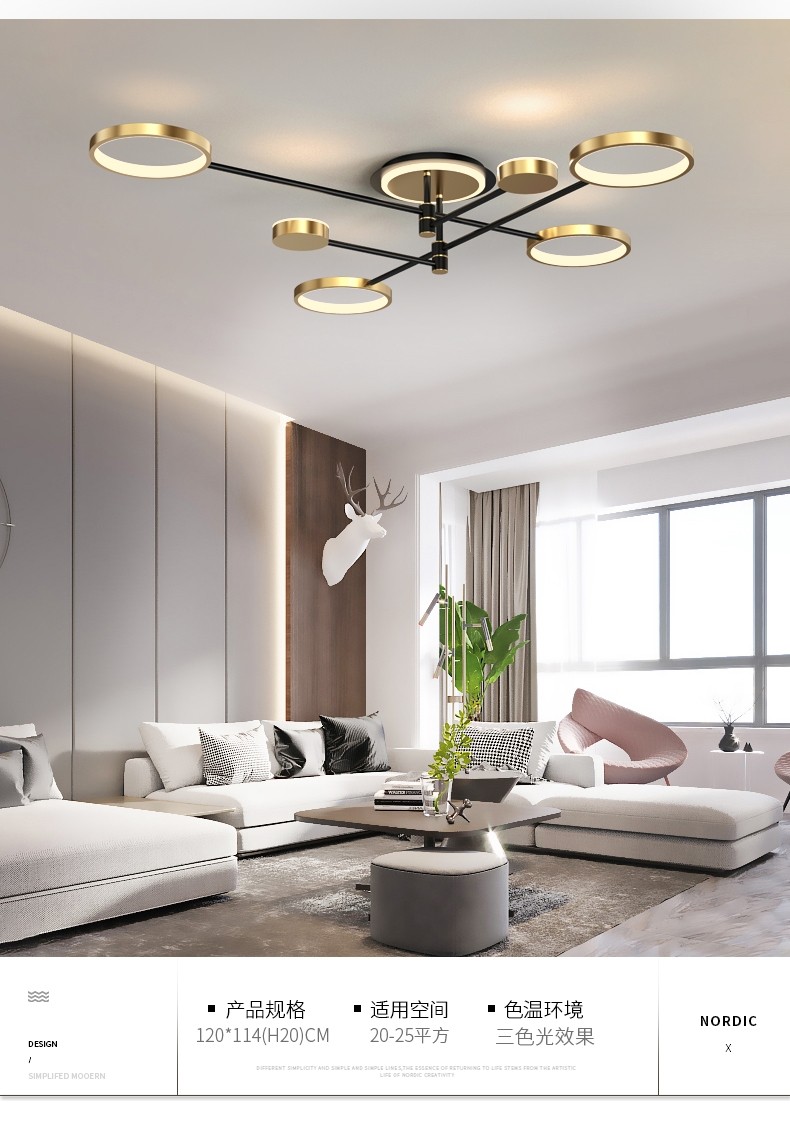 Design，lamps and lanterns，sitting room droplight，Individual creativity，Light luxury lighting，industrial design，