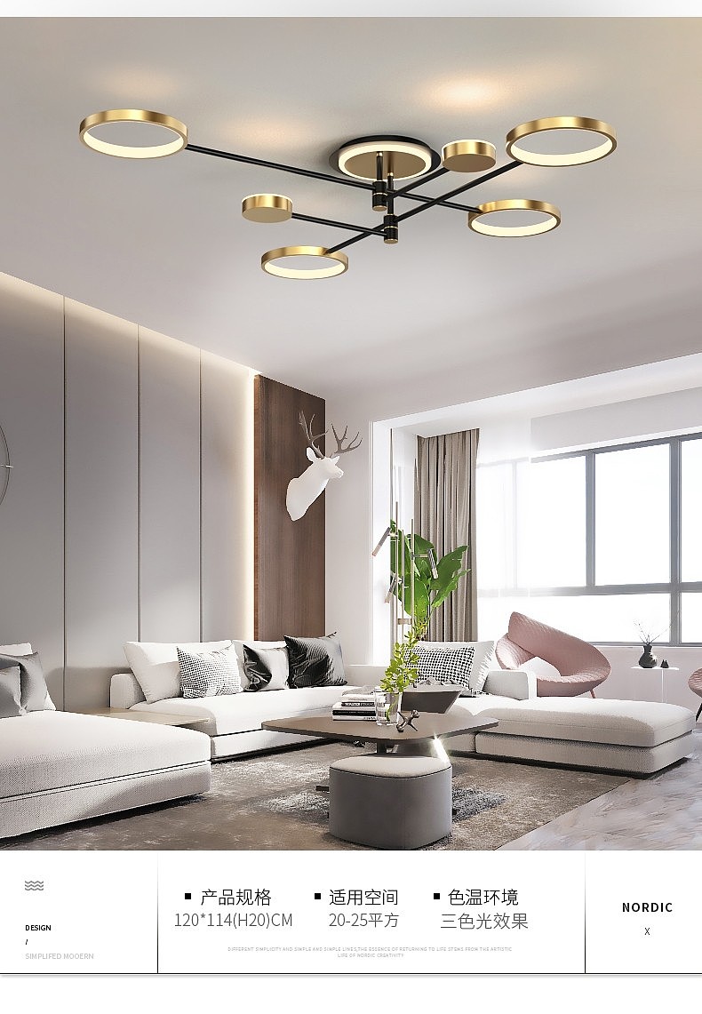 Design，lamps and lanterns，sitting room droplight，Individual creativity，Light luxury lighting，industrial design，