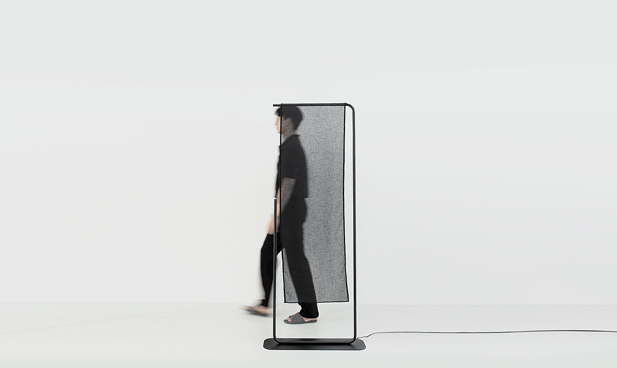 Floor lamp，lamps and lanterns，Emotional design，a partition，