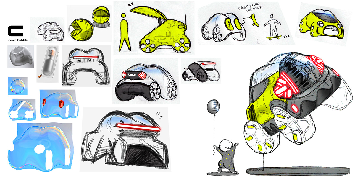 concept，automobile，Electric，future，London，