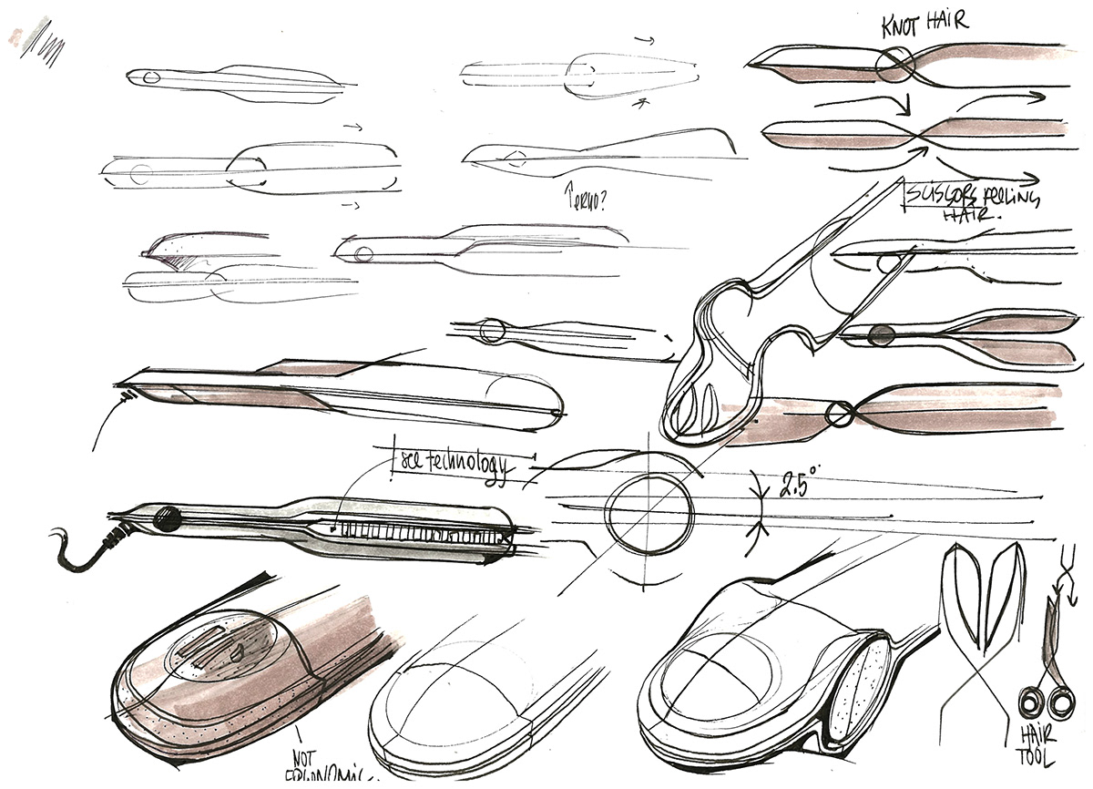 Hip and King，hair straightener，Ergonomics，travel，