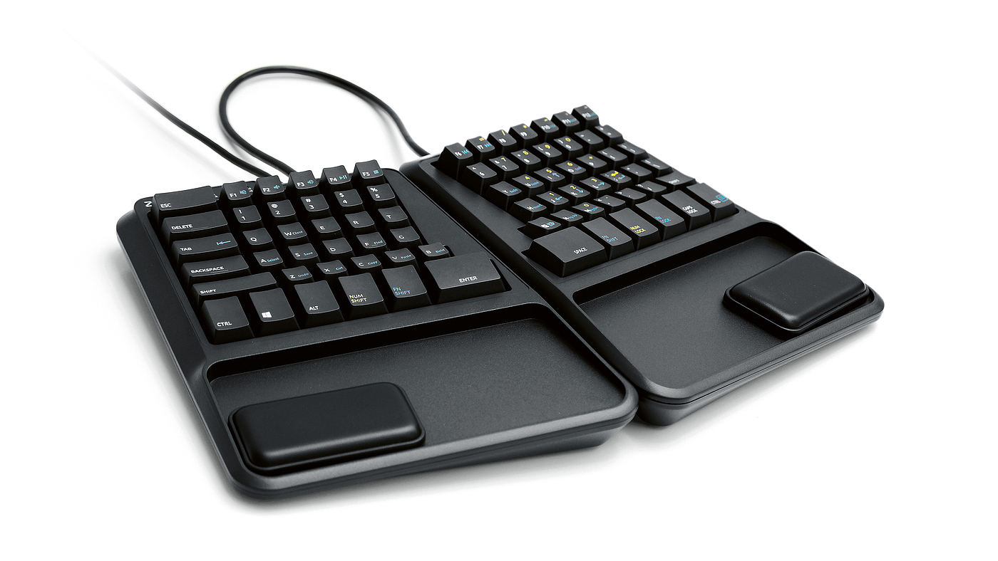 ergonomic keyboard ，Electronics，Zergotech Freedom，2020 red dot product design award，