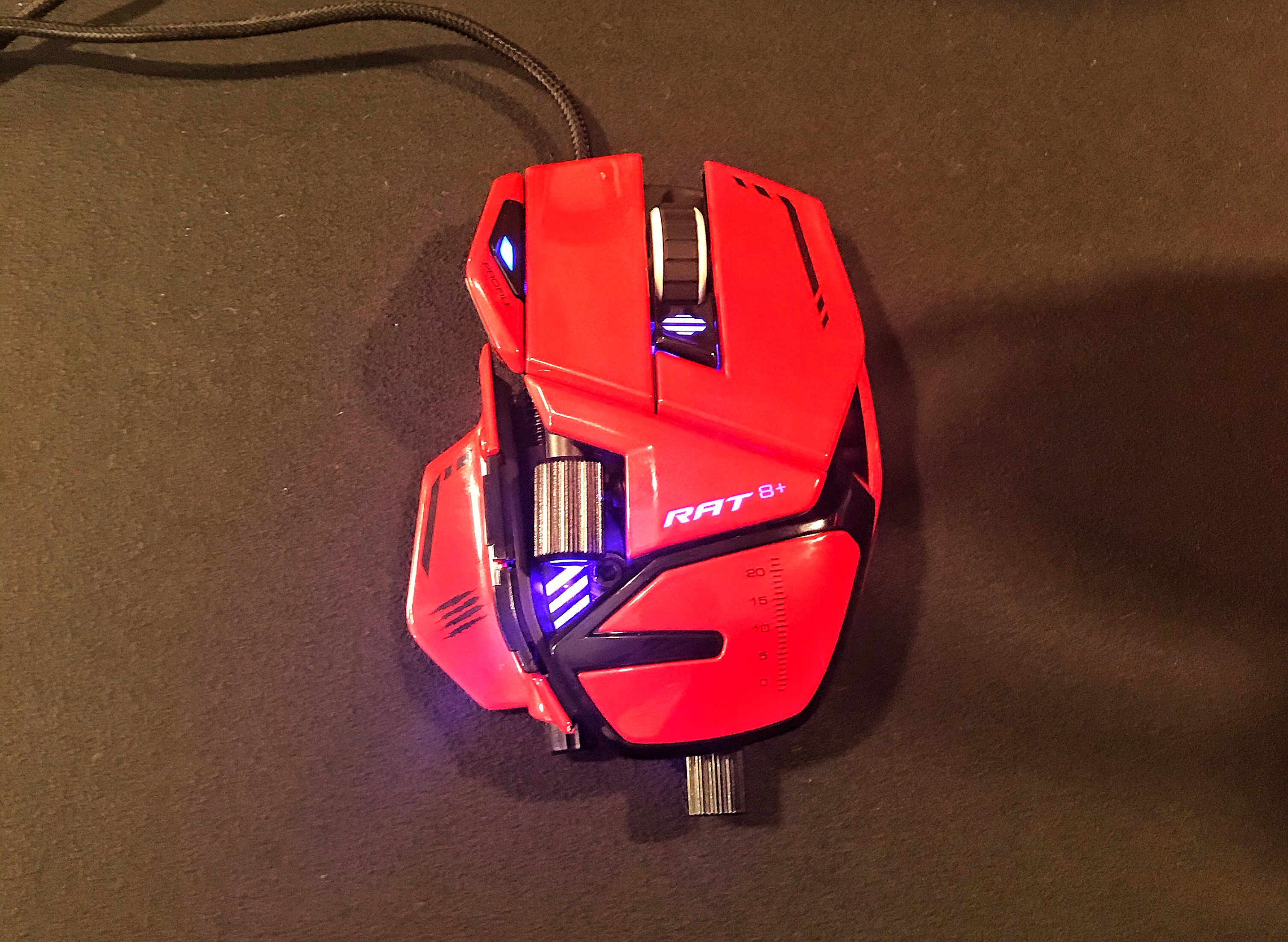 R.A.T. 8+ ADV，Gaming Mouse，Digital accessories，2020 red dot product design award，