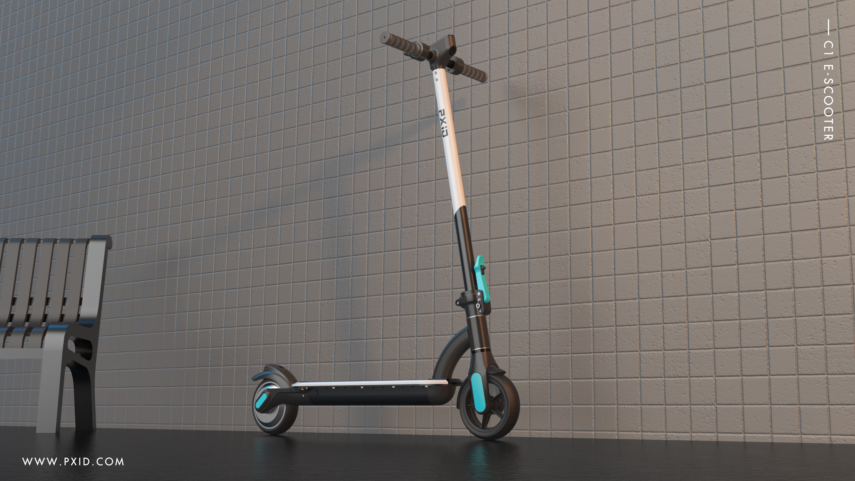 Scooter，Scooter design，Electric scooter，Design of electric scooter，Electric vehicle design，Design of transportation tools，