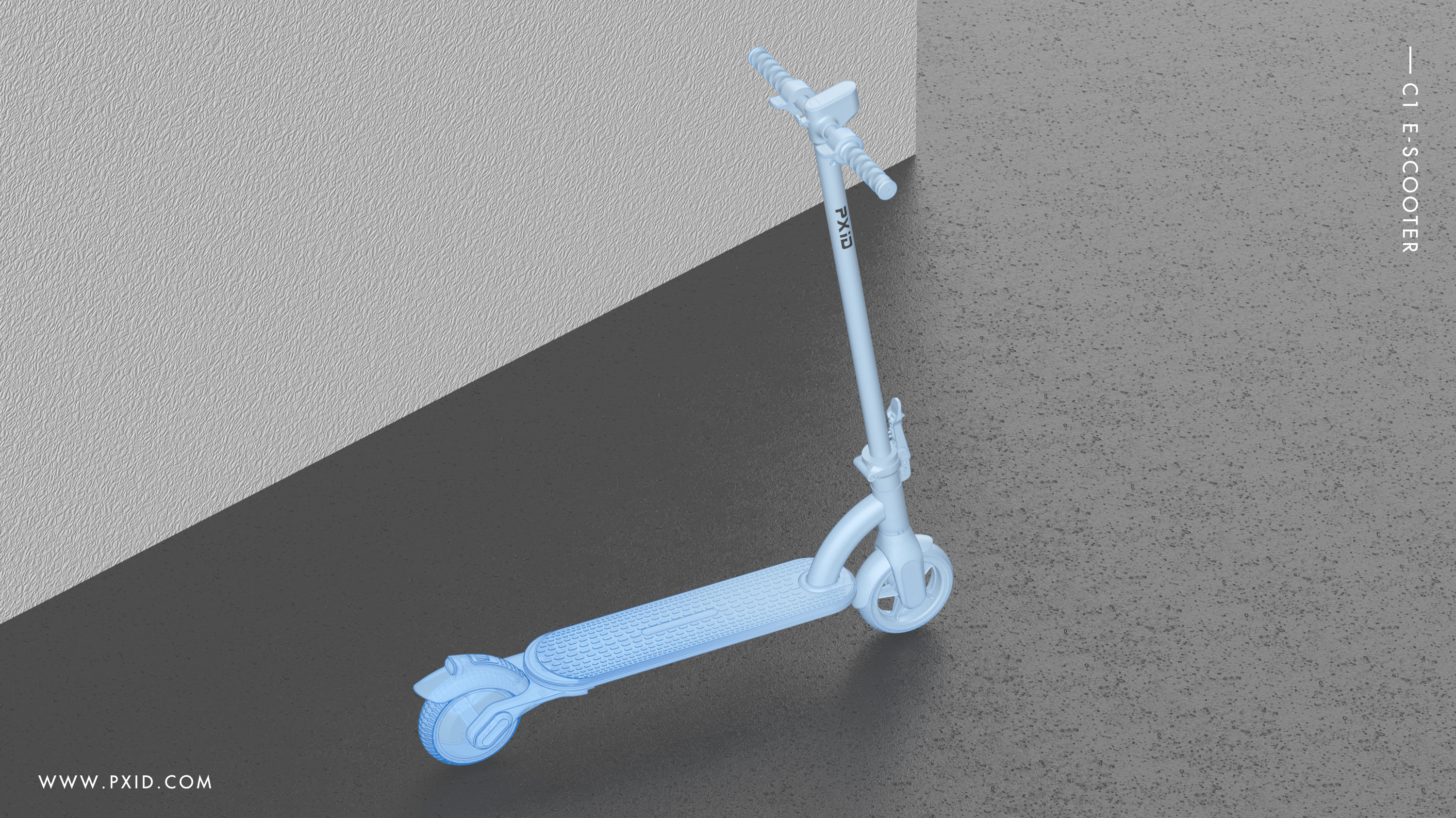 Scooter，Scooter design，Electric scooter，Design of electric scooter，Electric vehicle design，Design of transportation tools，