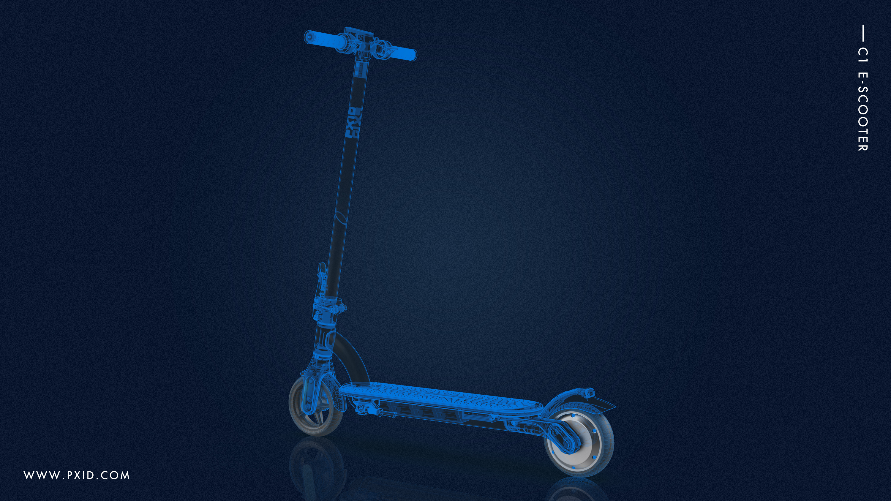 Scooter，Scooter design，Electric scooter，Design of electric scooter，Electric vehicle design，Design of transportation tools，