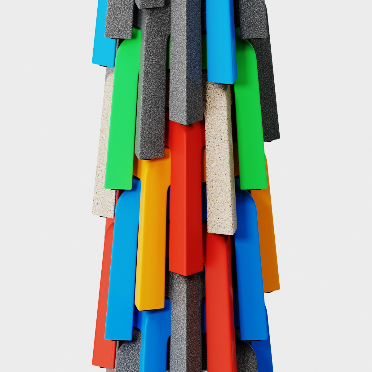 colour，furniture，chair，Mold forming，