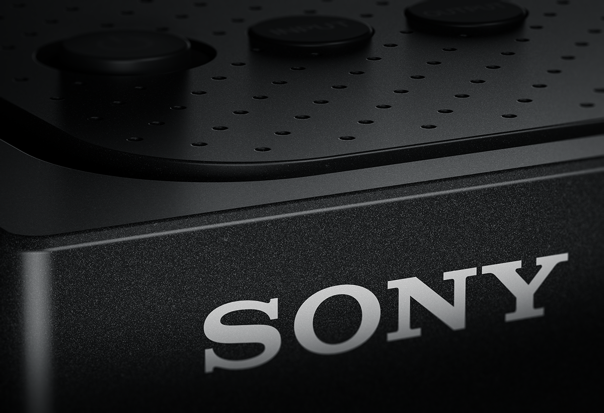 Sony，modeling，Render，cgi，