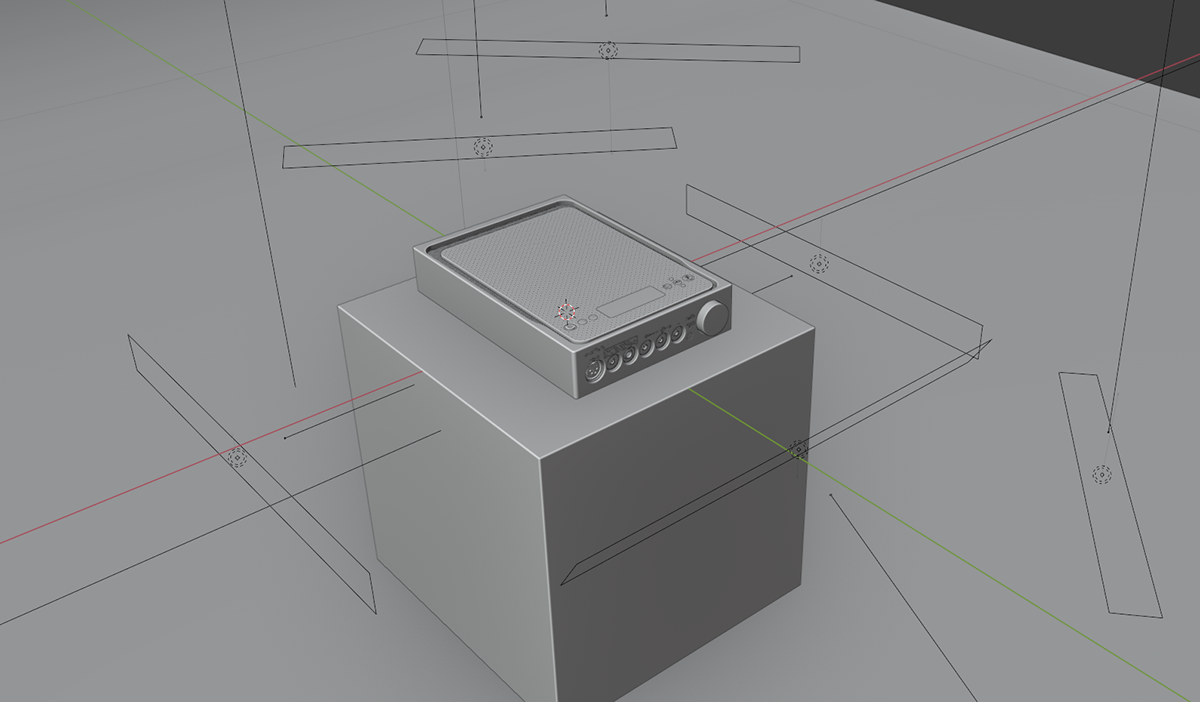 Sony，modeling，Render，cgi，