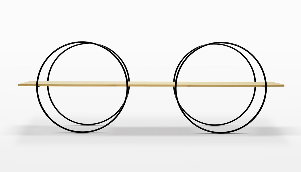 Table，coat hanger，black，wood，