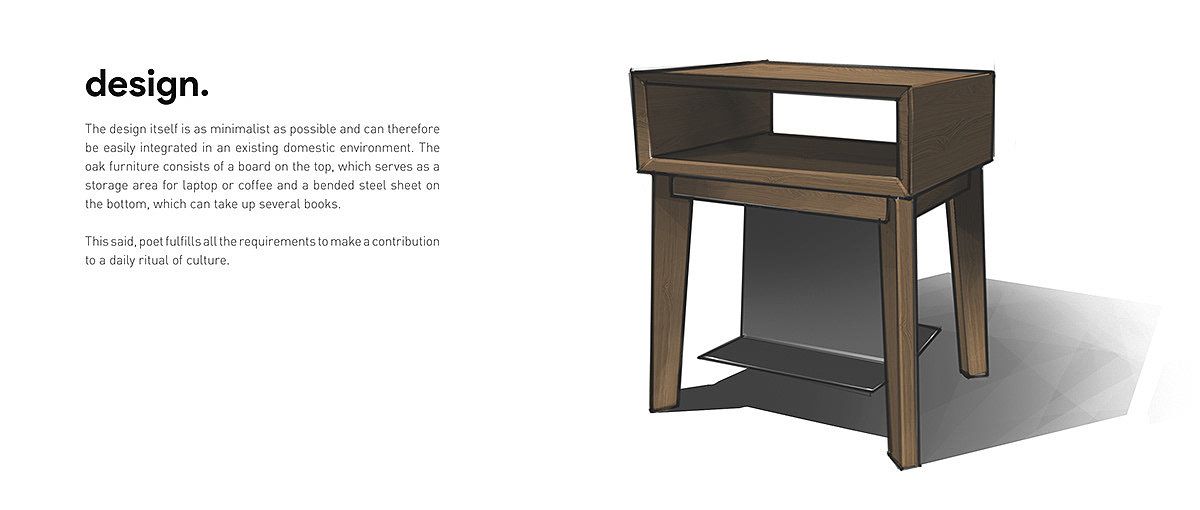 bedside cupboard，Hand drawn，visualization，modern，wooden ，