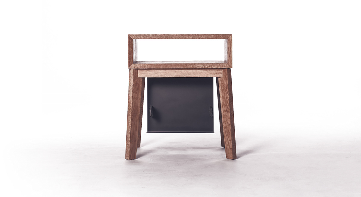 bedside cupboard，Hand drawn，visualization，modern，wooden ，