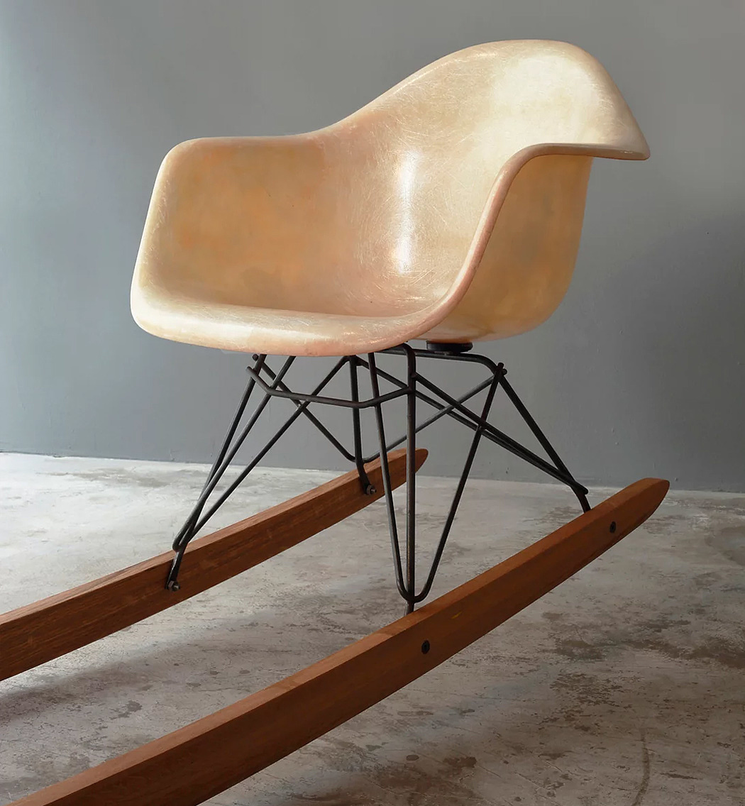 椅子，重新设计，跷跷板，木制，