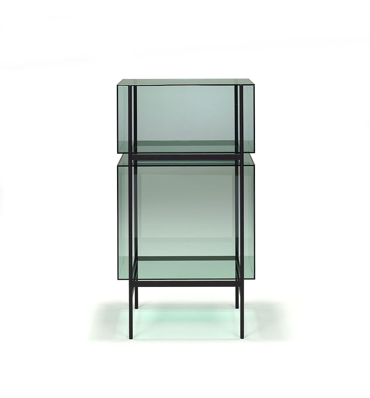 Shelf，Glass，steel，personality，