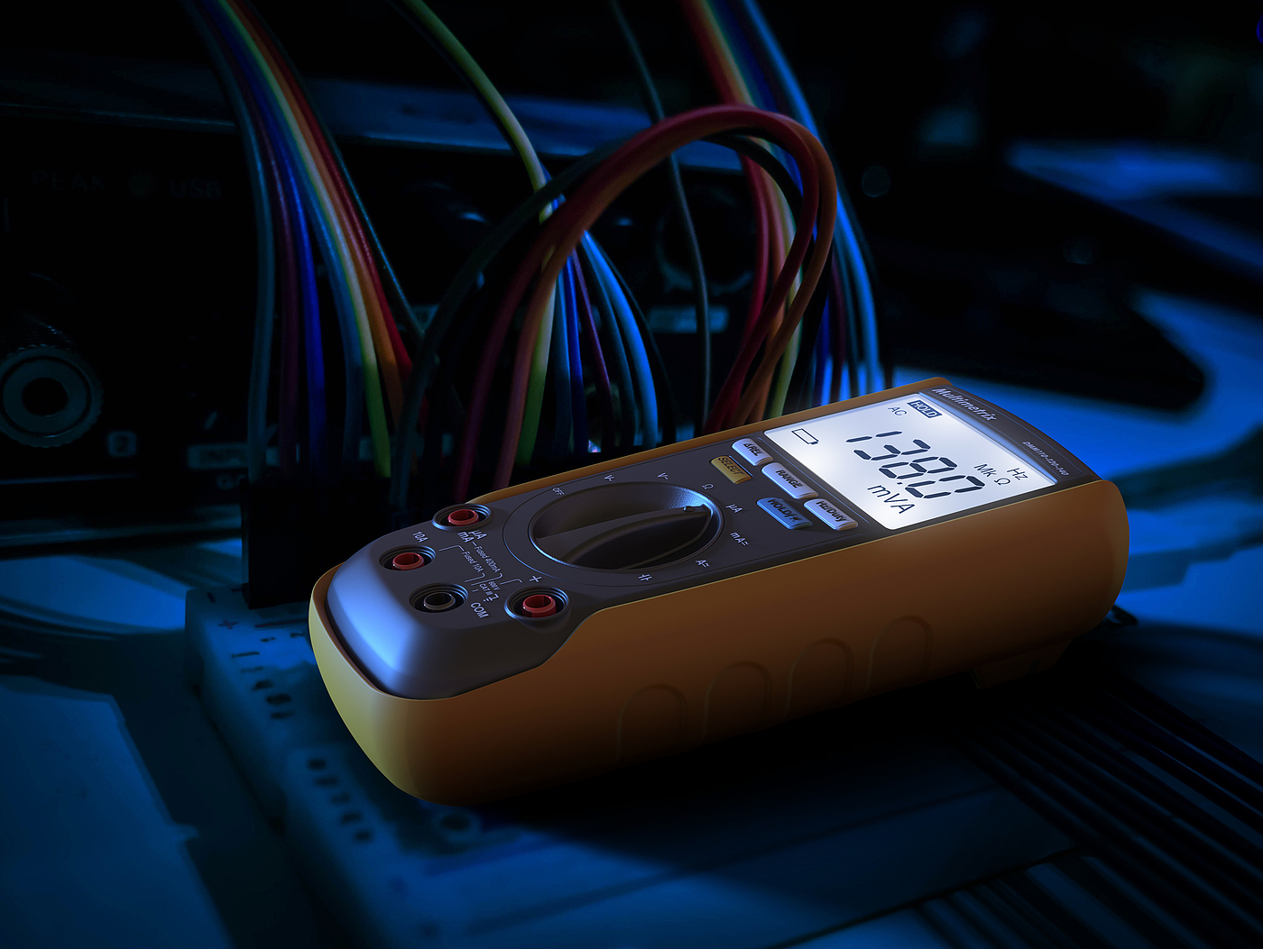 A multimeter，