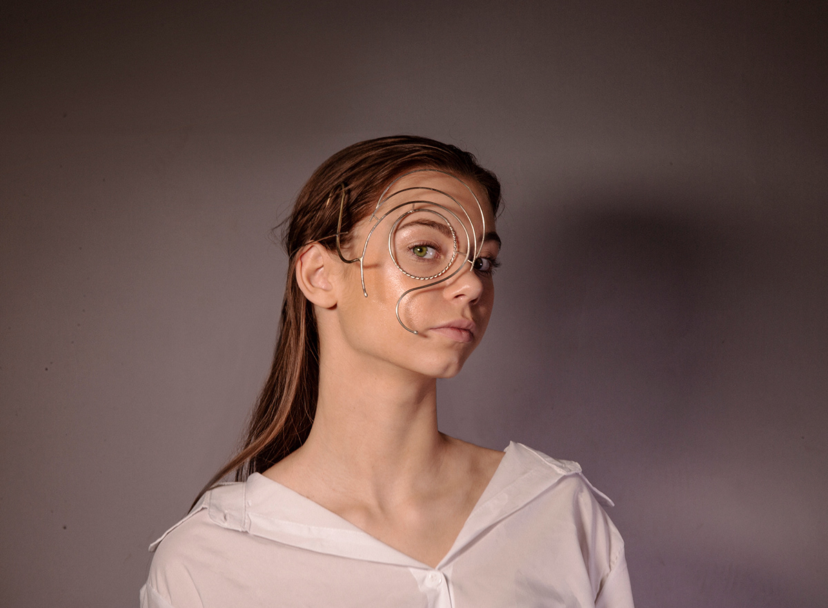 Jewellery，face，silver，jewelry，Photography，