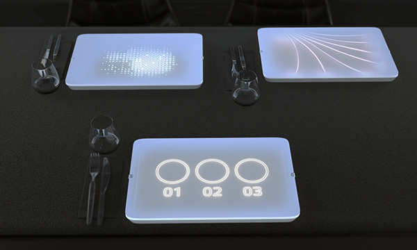 tableware，plate，led，Creative design，beautiful，