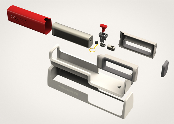 product design，industrial design，household，convenient，security，