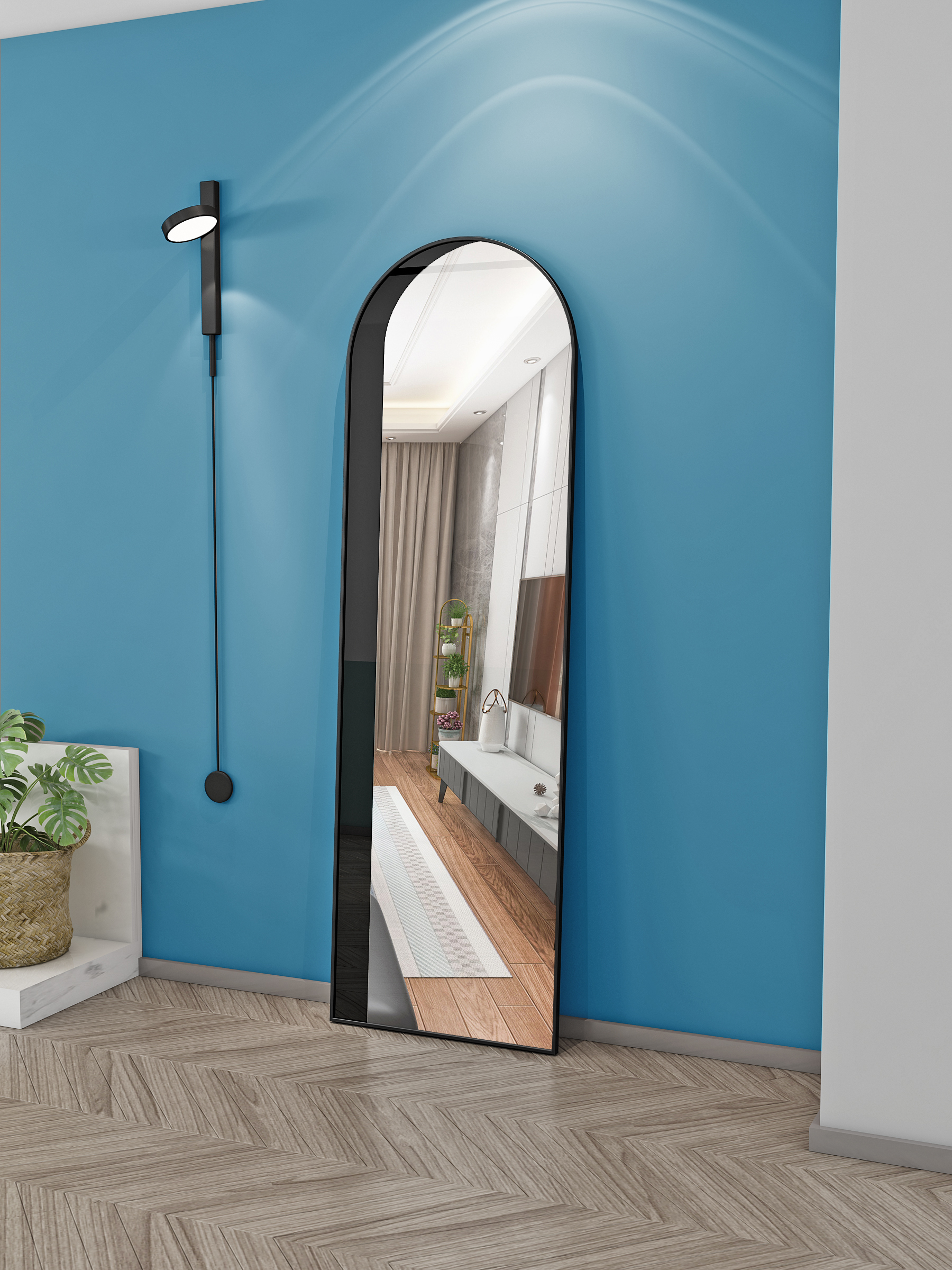 Full-length mirror，mirror，Big mirror，Whole body mirror，