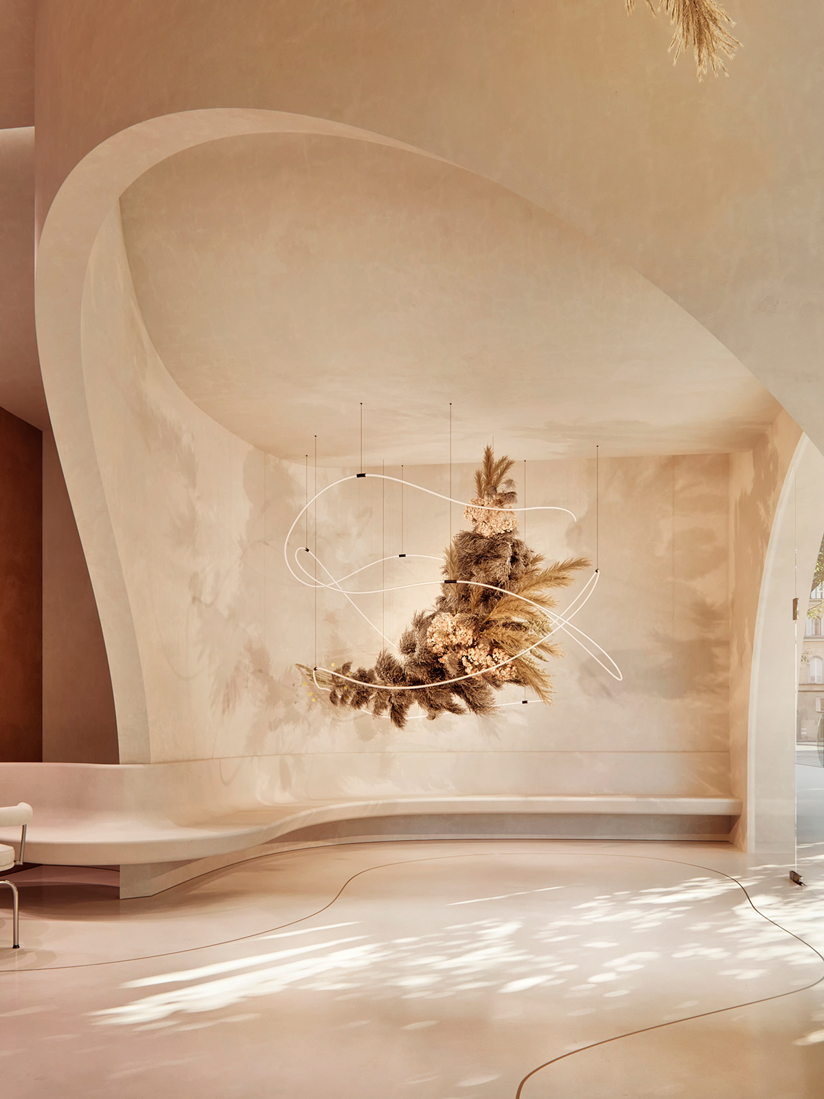 Interior design，3dmax，bar，