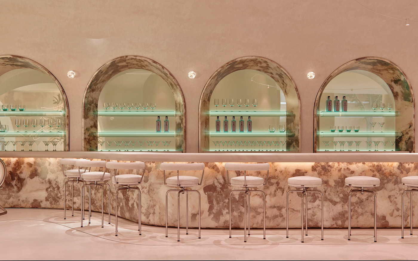 Interior design，3dmax，bar，