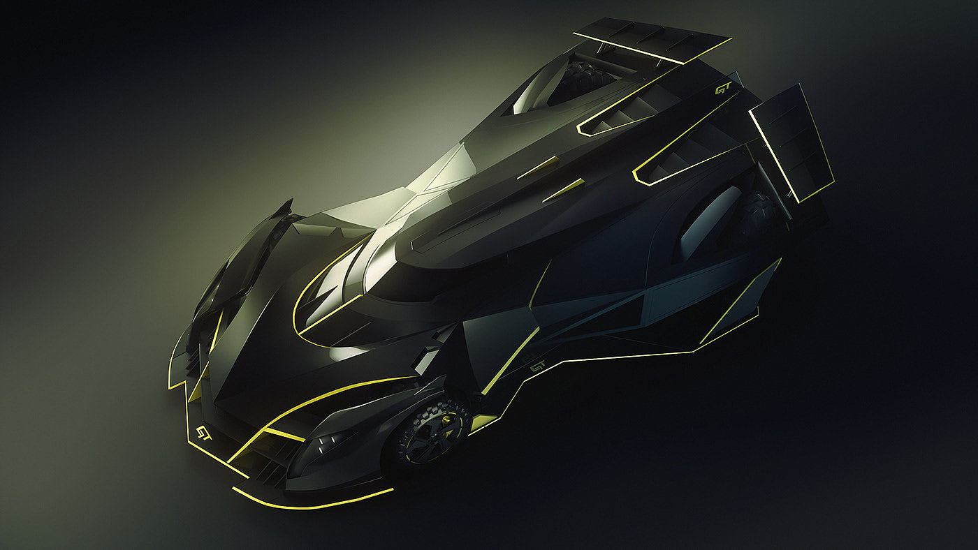 GT concept car，