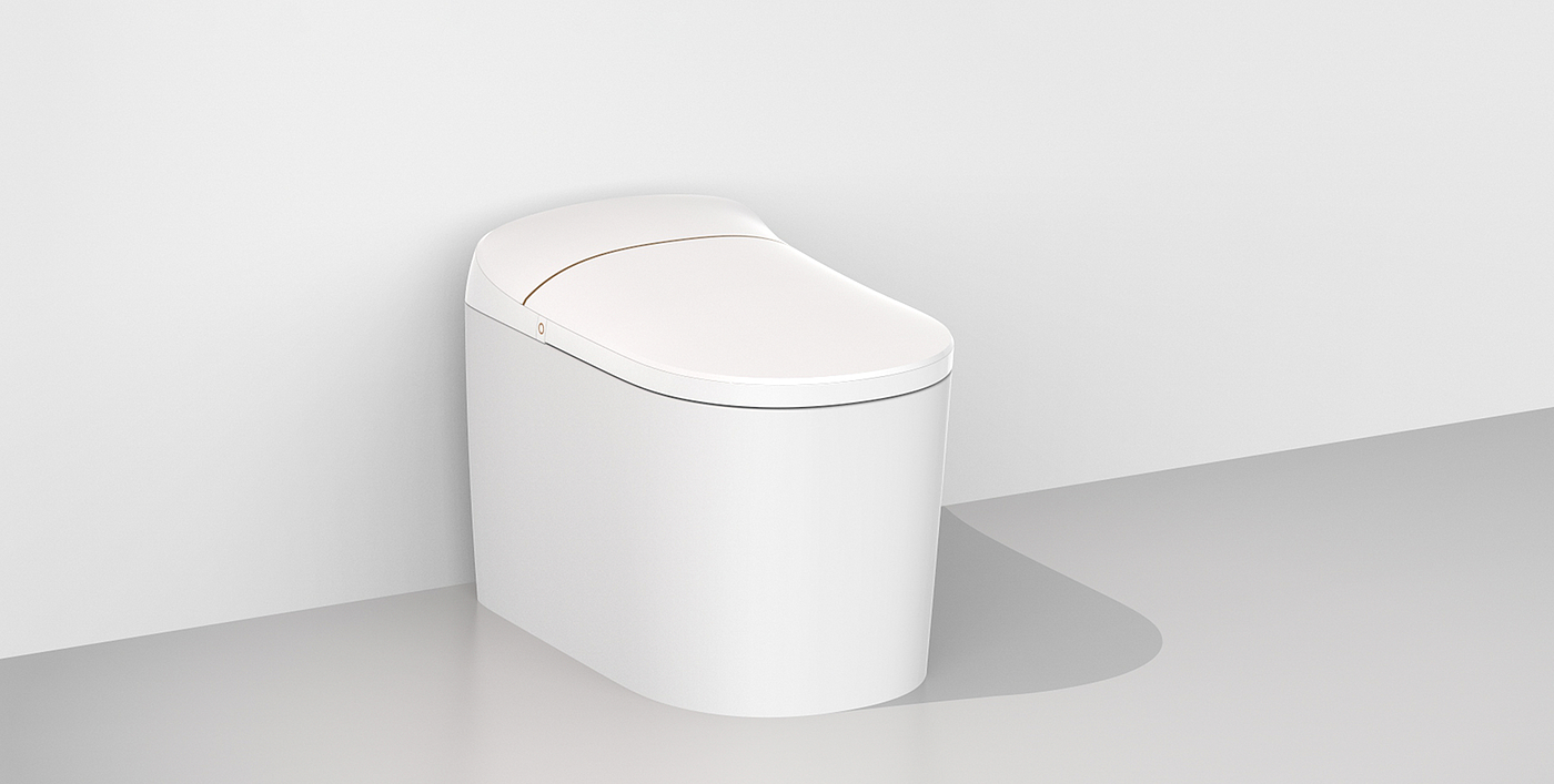 Intelligent toilet，Modeling design，