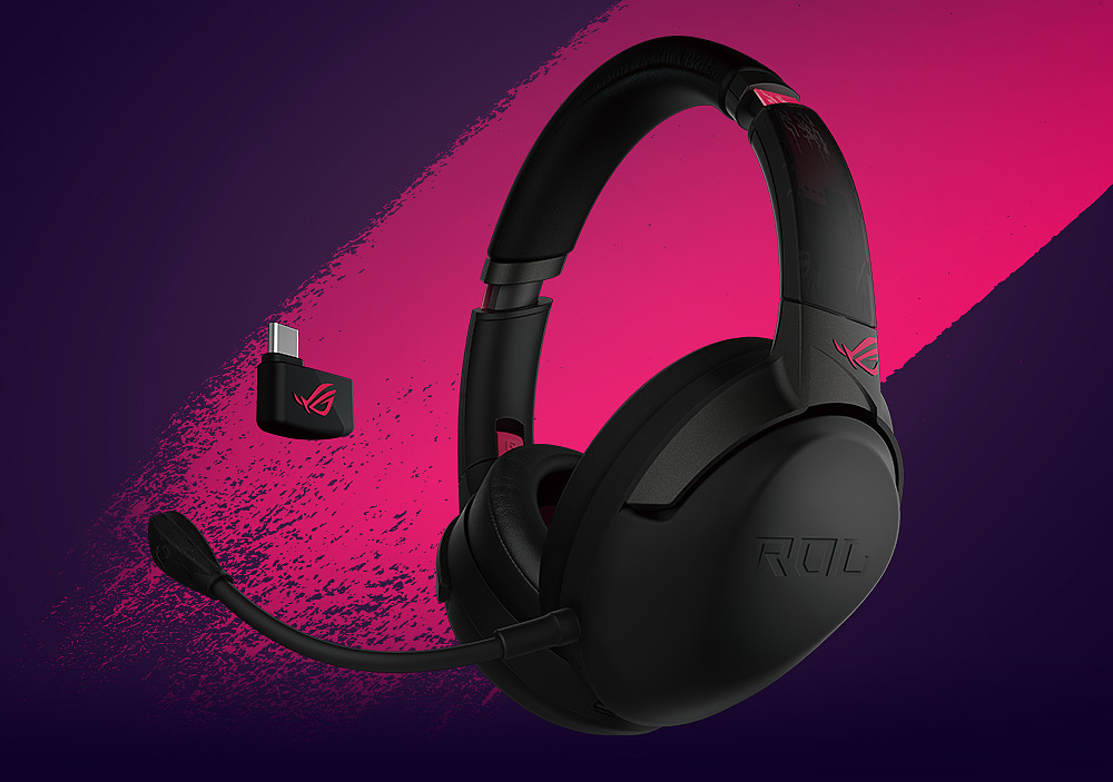 2020 red dot product design award，headset，ROG Strix Go series，wireless，E-sports，over-ear ，