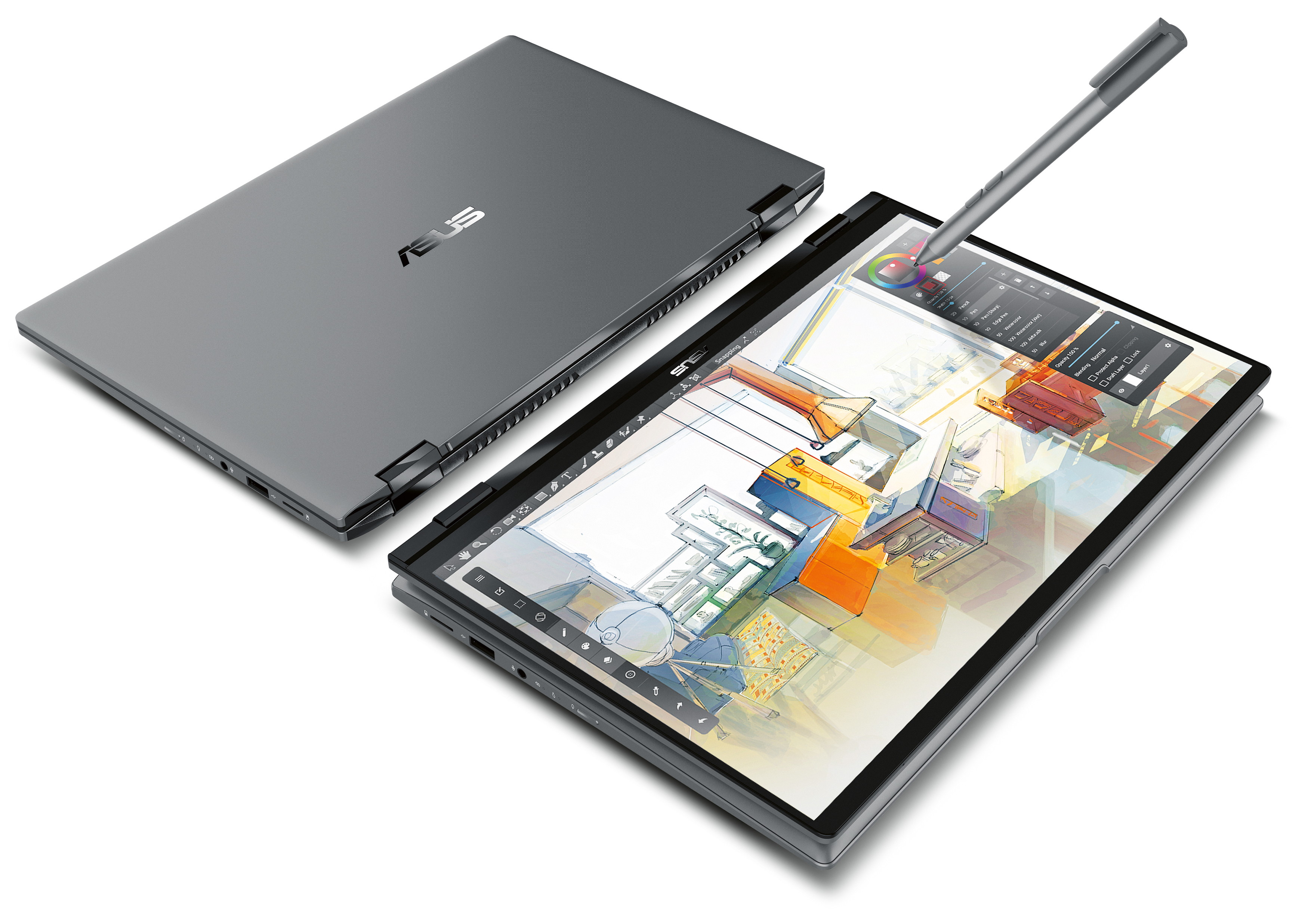 2020 red dot product design award，Pen electricity，ASUS，ASUS，ASUS ZenBook Flip，UX463 / UX563，